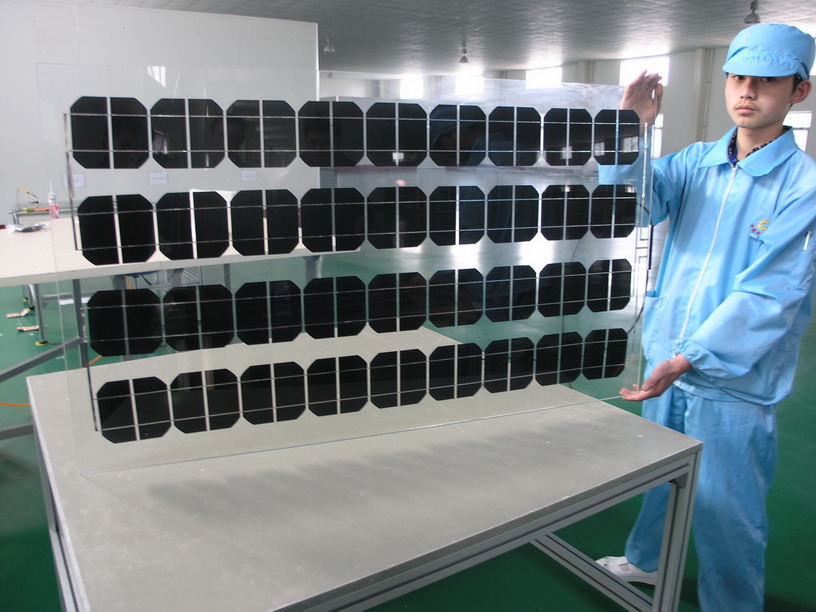 BIPV Module Glass AR Coating 1