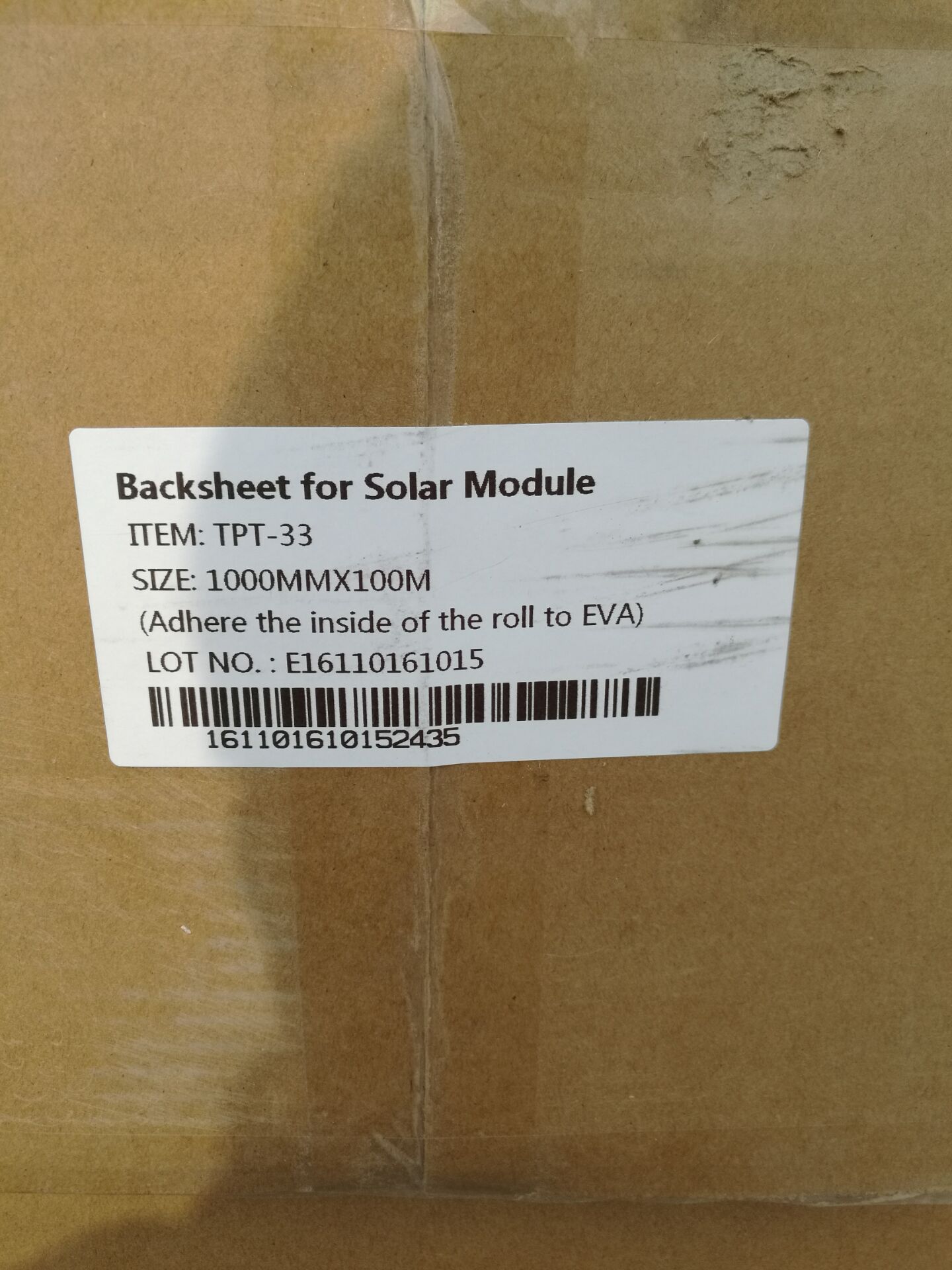Backsheet Solar Panel 2