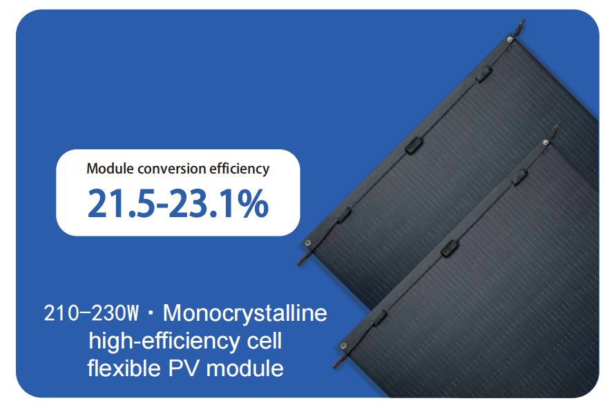 160-170W · ម៉ូឌុល PV អាចបត់បែនបានកោសិកាដែលមានប្រសិទ្ធភាពខ្ពស់ Monocrystalline (2)32